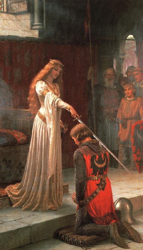 Edmund Blair Leighton The Accolade